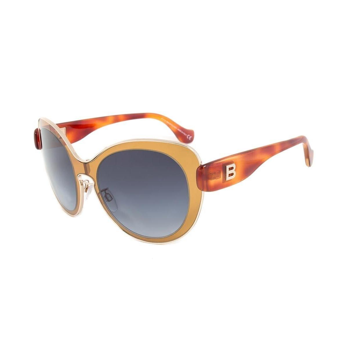 Balenciaga Sunglasses BA 0002 45W Gold Havana/ Gray Gradient