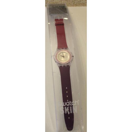 Swatch Skin Watch - Pink/purple Watch Band