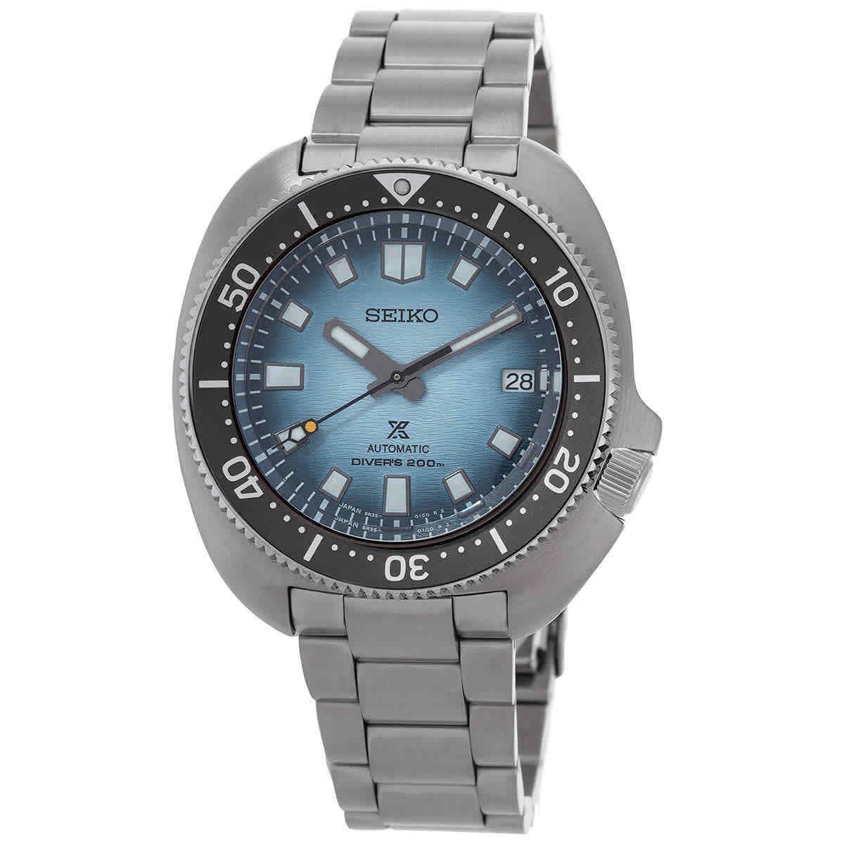 Seiko Prospec Ice Diver U.s. Special Edition Automatic Blue Dial Men`s Watch