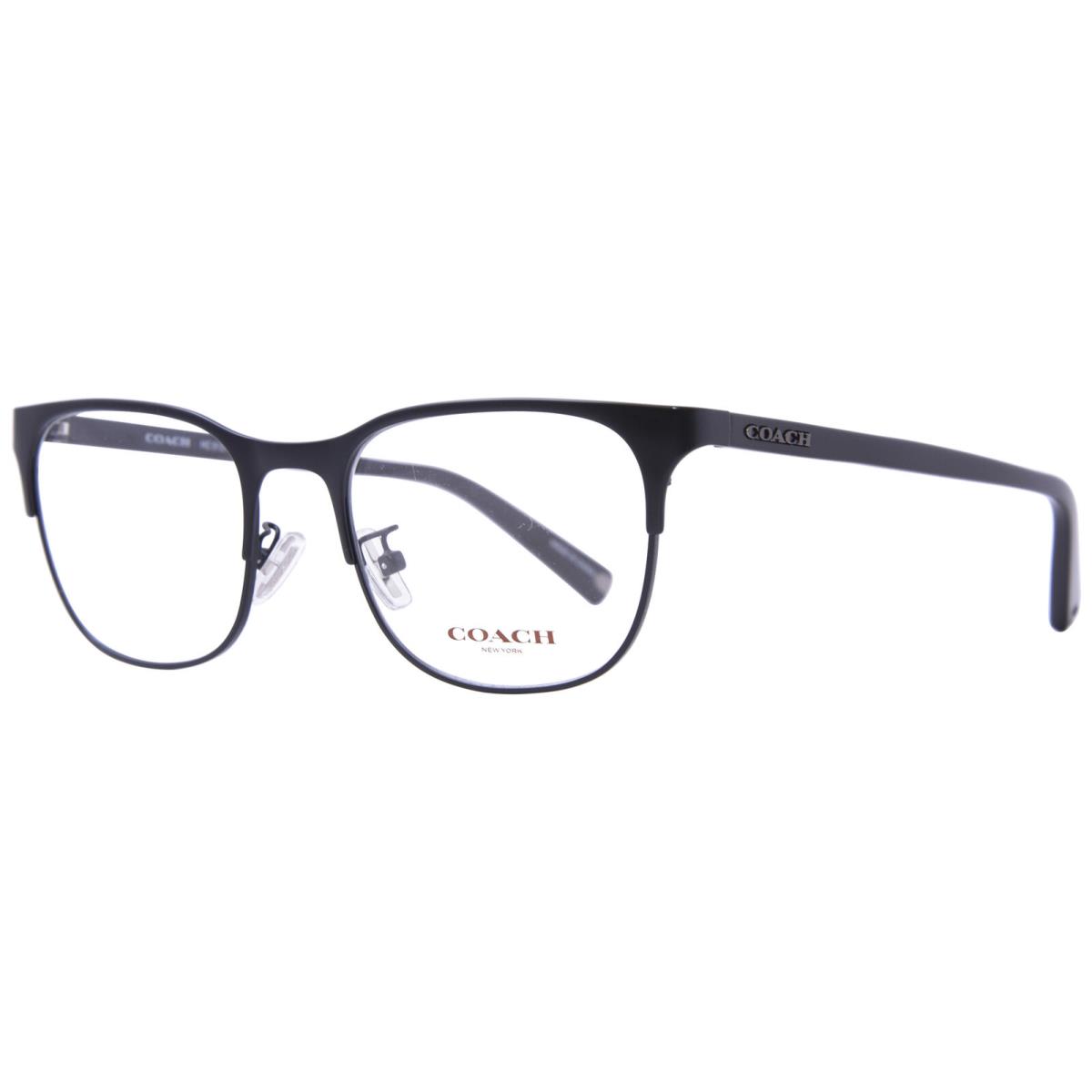 Coach HC5131 9370 Eyeglasses Men`s Black Full Rim Rectangle Shape 51mm