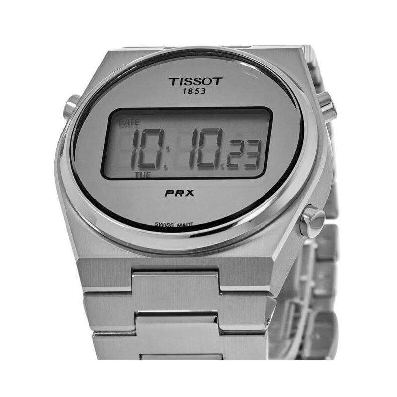 Tissot Prx Digital 35mm Silver Dial Steel Unisex Watch T137.263.11.030.00