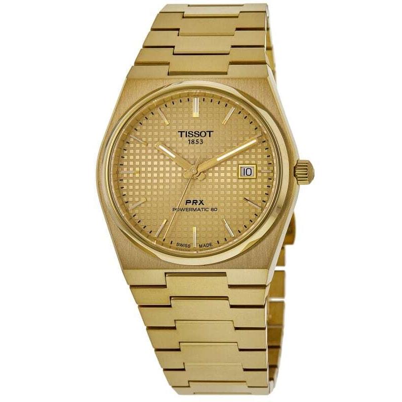 Tissot Prx Powermatic 80 Automatic Men`s Watch T137.407.33.021.00