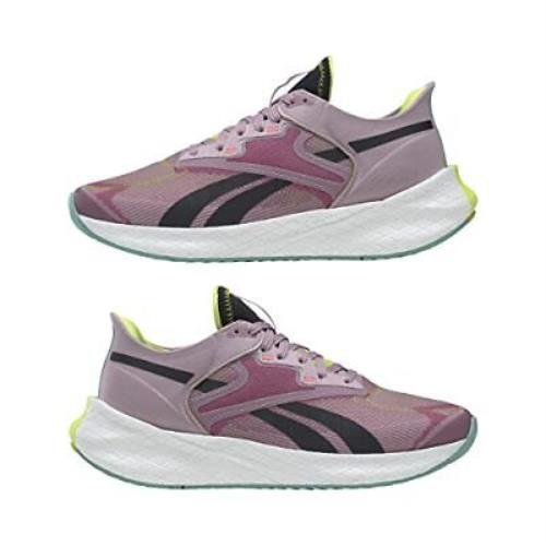 Reebok Womens Floatride Energy Symmetros 2 Running Shoe Infused Lilac/Acid Yellow/Semi Classic Teal