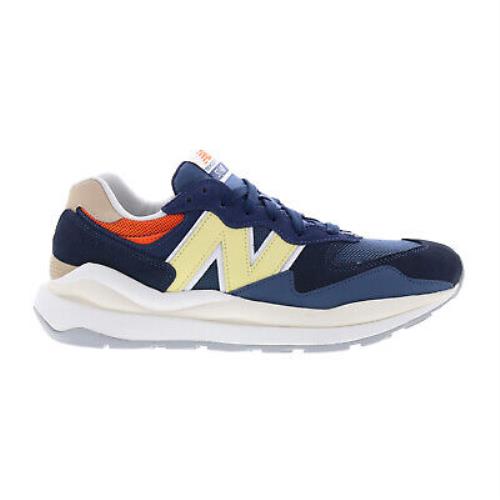 New Balance 574 M5740SNC Mens Blue Suede Lace Up Lifestyle Sneakers Shoes