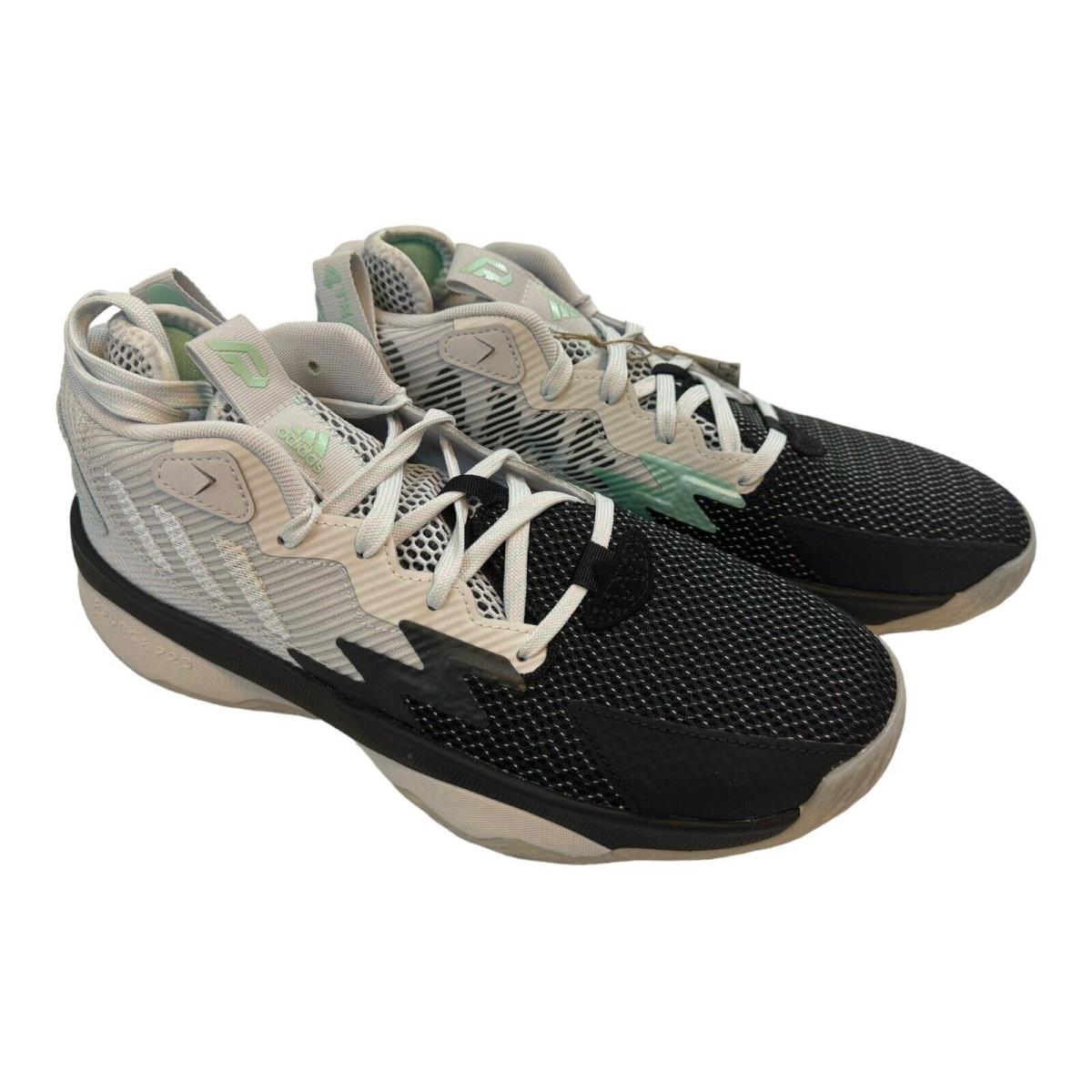 Adidas Dame 8 Basketball Shoes Dash Gray Black GY0379 Men`s Size 8.5 - Gray