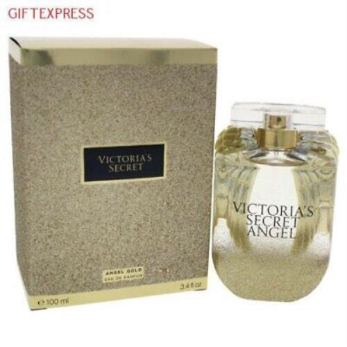 Victoria`s Secret Angel Gold Eau de Parfum Perfume For Women 3.4 Oz