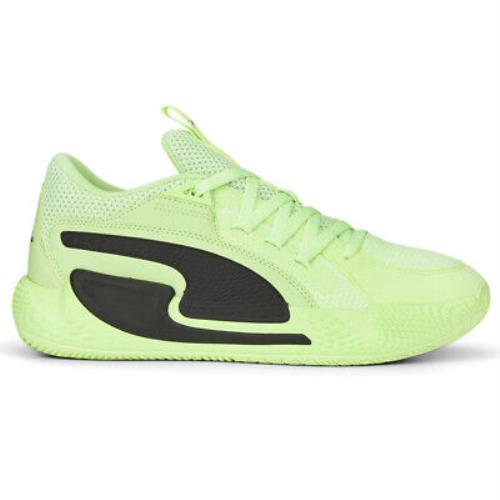 Puma Court Rider Chaos Basketball Mens Green Sneakers Athletic Shoes 37826901