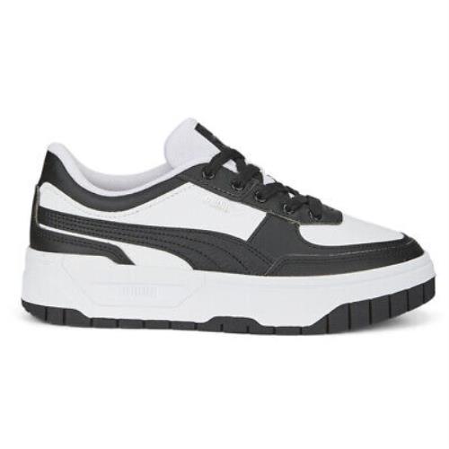 Puma Cali Dream Lace Up Womens Black Sneakers Casual Shoes 39273008 - Black