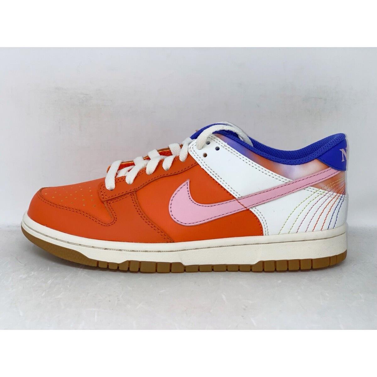 Nike Dunk Low `knicks` Orange Sneakers Size 6.5Y / 8W FN0600-801 - Orange