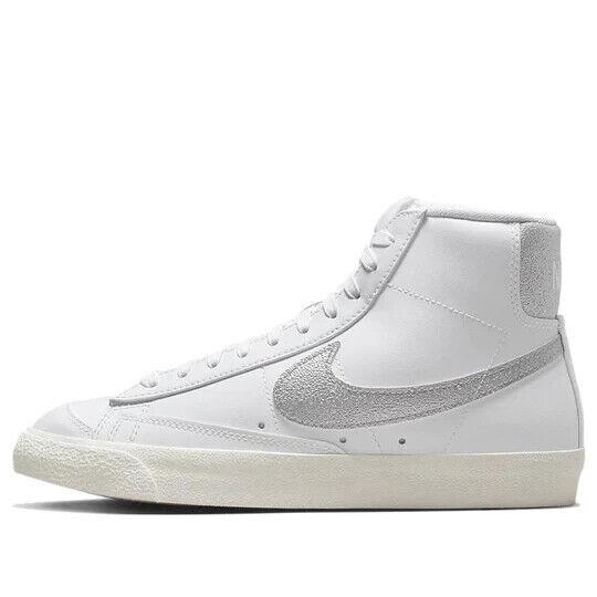 Nike Blazer Mid `77 Ess DQ7574-100 Women`s White/gray Sneaker Shoes 8.5 NR5003