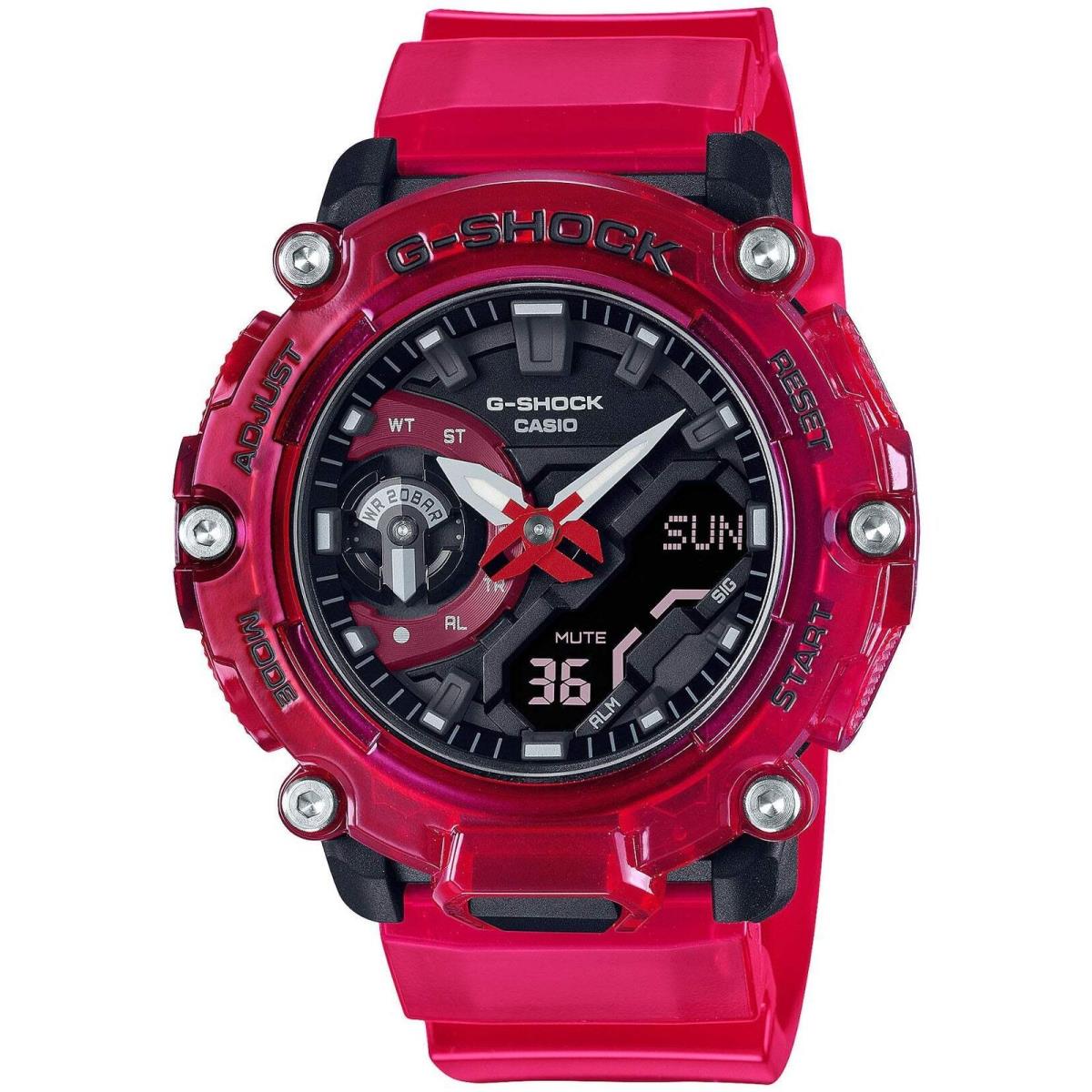 G-shock GA2200 Sound Waves Red Limited Edition Watch