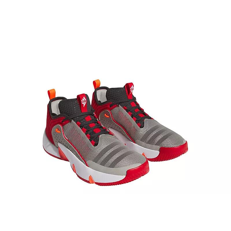 Adidas Mens Trae Unlimited Mid Top Basketball Shoe Red