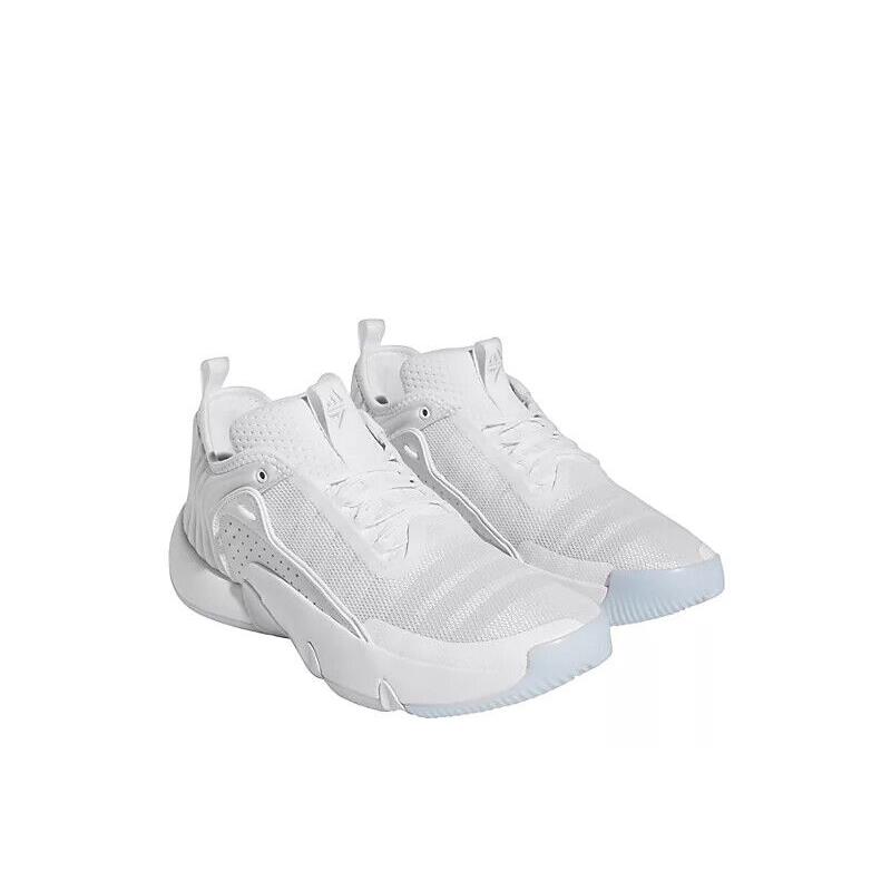 Adidas Mens Trae Unlimited Mid Top Basketball Shoe White
