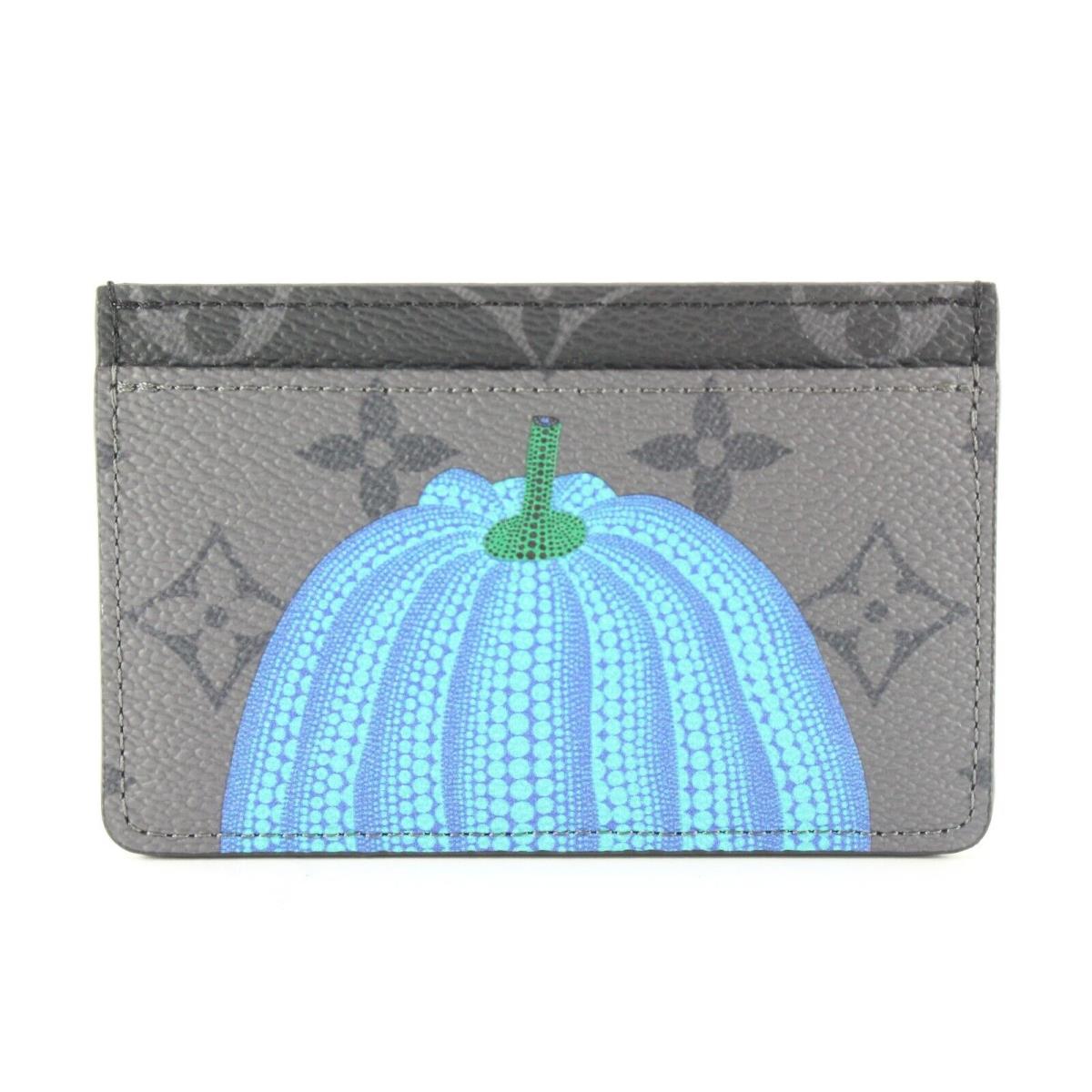 Louis Vuitton Kusama Monogram Eclipse Reverse Card Case Wallet 5LV0501