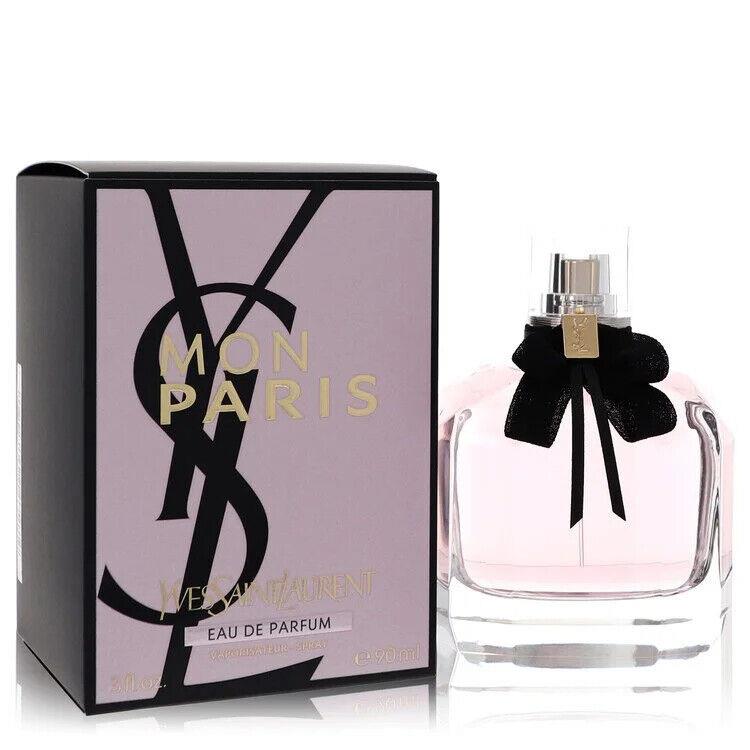 Yves Saint Laurent Mon Paris Perfume Eau De Parfum Spray Women 3 fl oz