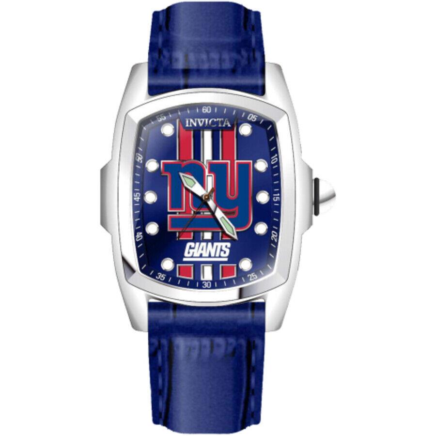 Invicta Nfl York Giants Quartz Blue Dial Men`s Watch 45455