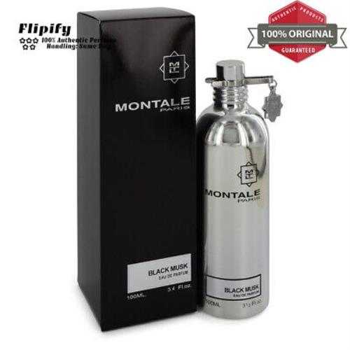 Montale Black Musk Perfume 3.4 oz Edp Spray Unisex For Women by Montale