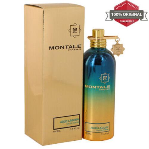 Montale Aoud Lagoon Perfume 3.4 oz Edp Spray Unisex For Women by Montale