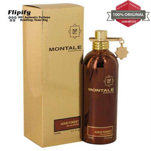 Montale Aoud Forest Perfume 3.4 oz Edp Spray Unisex For Women by Montale