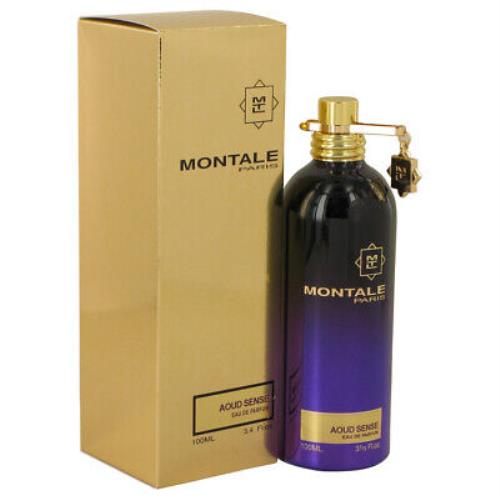 Montale Aoud Sense Perfume 3.4 oz Edp Spray Unisex For Women by Montale