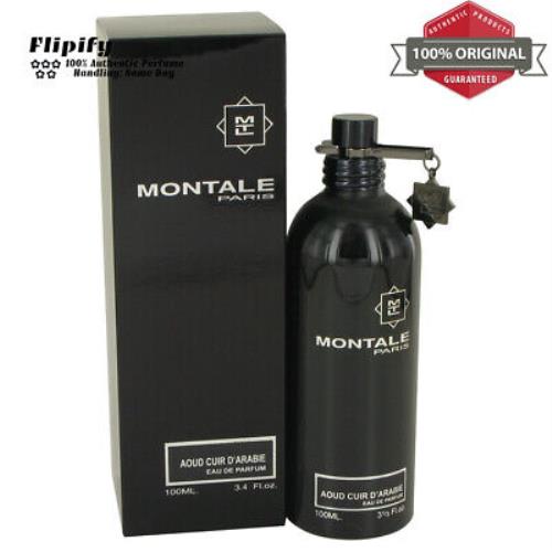 Montale Aoud Cuir D`arabie Perfume 3.4 oz Edp Spray Unisex For Women