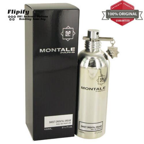 Montale Sweet Oriental Dream Perfume 3.3 oz Edp Spray Unisex For Women