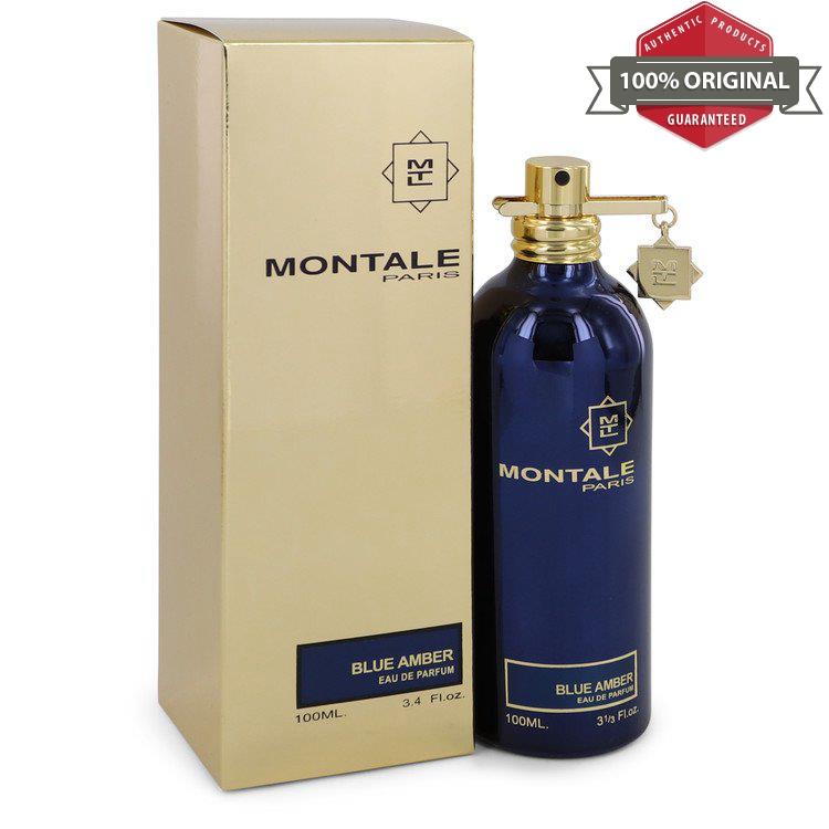 Montale Blue Amber Perfume 3.4 oz Edp Spray Unisex For Women by Montale