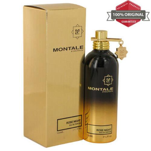 Montale Rose Night Perfume 3.4 oz Edp Spray Unisex For Women by Montale