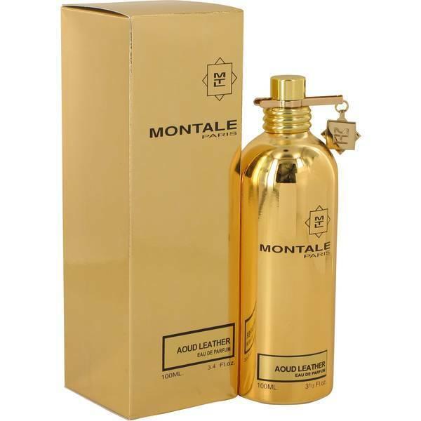 Montale Aoud Leather Eau DE Parfum Spray Unisex 3.4 Oz / 100 ml