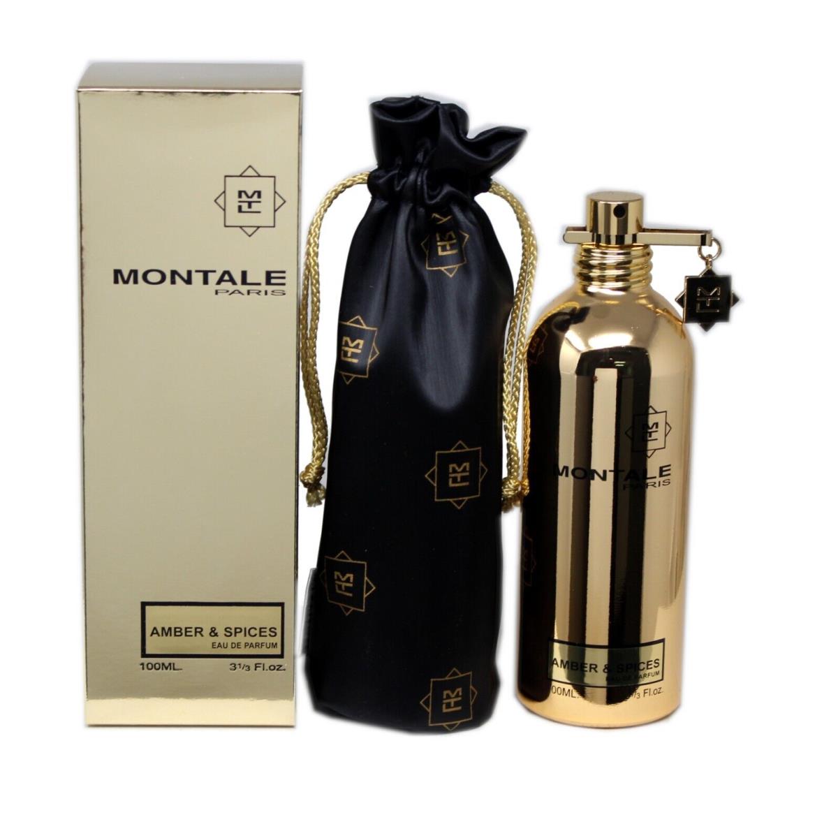 Montale Amber Spices Eau DE Parfum Spray 100 ML/3.4 Fl.oz