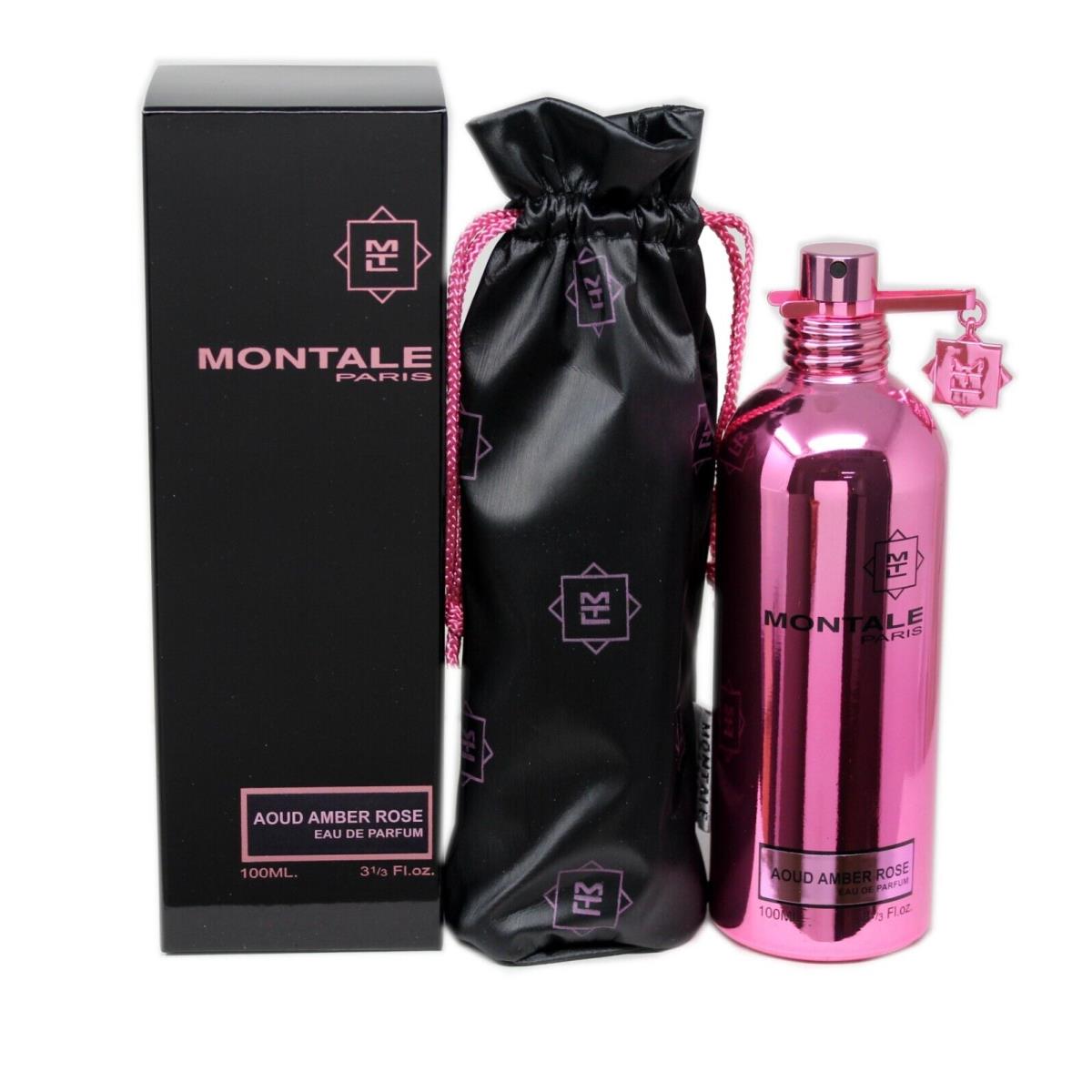 Montale Aoud Amber Rose Eau DE Parfum Spray 100 ML/3.4 Fl.oz