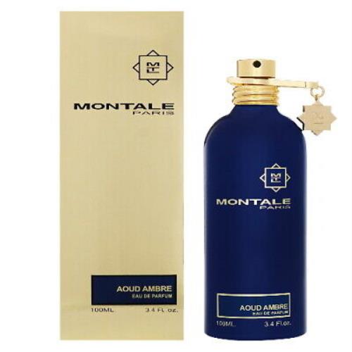 Aoud Ambre by Montale 3.4 oz Edp Cologne For Men Perfume Women Unisex
