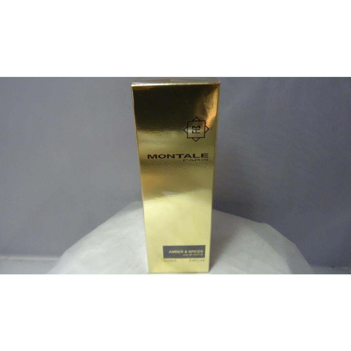 Montale Amber Spices Edp Spray 3.3/3.4 Oz 100 Ml Unisex Lot 113821