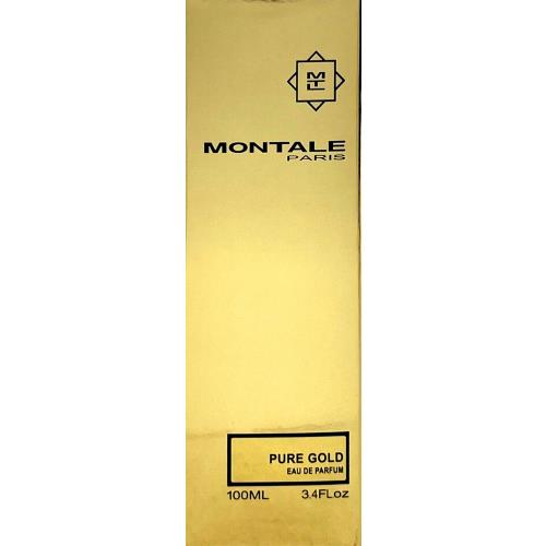 Montale Pure Gold Eau DE Parfum Spray Unisex 3.4 Oz / 100 ml