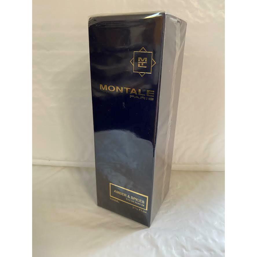 Montale Amber Spices Edp Eau De Parfum 3.4 fl oz 100ml