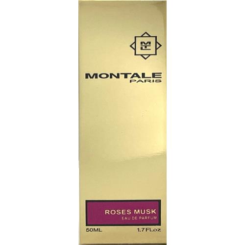 Montale Roses Musk Eau DE Parfum Spray For Women 1.7 Oz / 50 ml Item