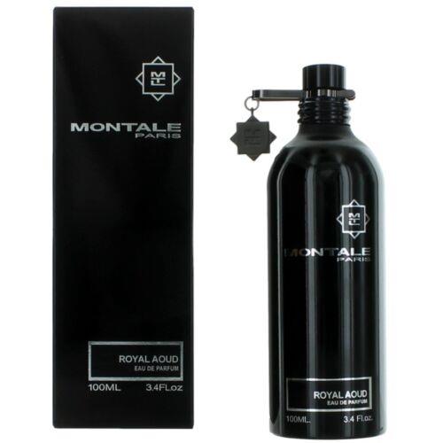 Montale Unisex Eau De Parfum Spray Royal Aoud Amber Woody Fragrance 3.4 oz