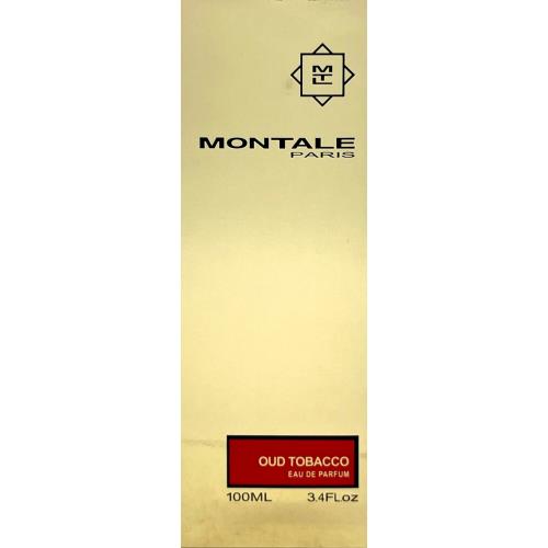 Montale Oud Tobacco Eau DE Parfum Spray Unisex 3.4 Oz / 100 ml Item