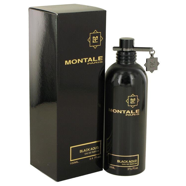 Montale Black Aoud by Montale Eau De Parfum Spray Unisex 3.4 oz For Women