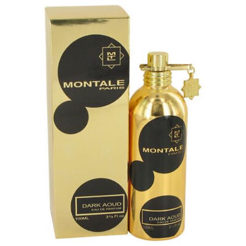 Montale Dark Aoud by Montale Eau De Parfum Spray Unisex 3.4 oz Men