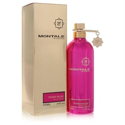 Montale Roses Musk by Montale Eau De Parfum Spray 3.4oz/100ml For Women