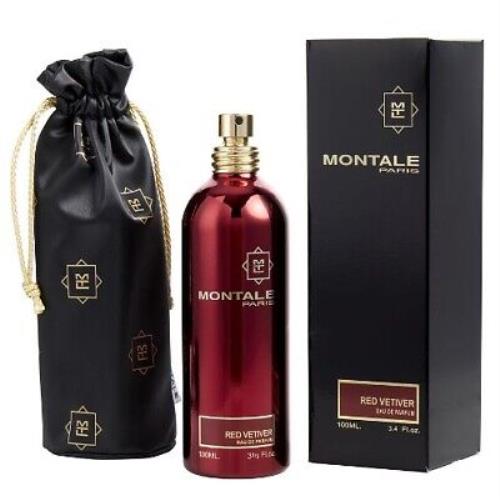 Montale Red Vetiver Eau De Parfum Spray By Montale 3.4oz For Men