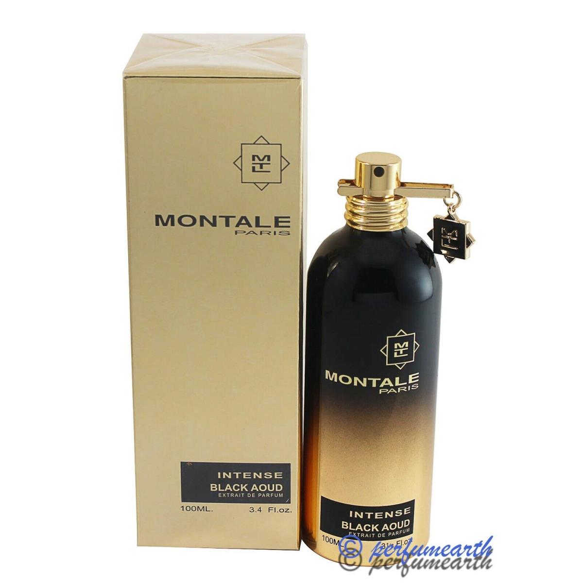 Montale Intense Black Aoud By Montale Extrait De Parfum Spray 3.4/3.3 oz