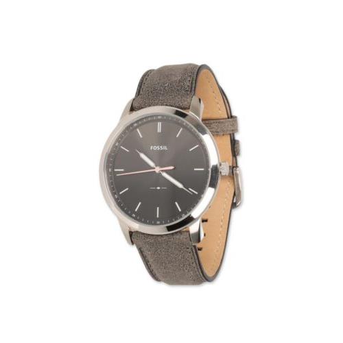 Fossil 302504 Men`s FS5467 The Minimalist 3H Analog Display Quartz Grey Watch