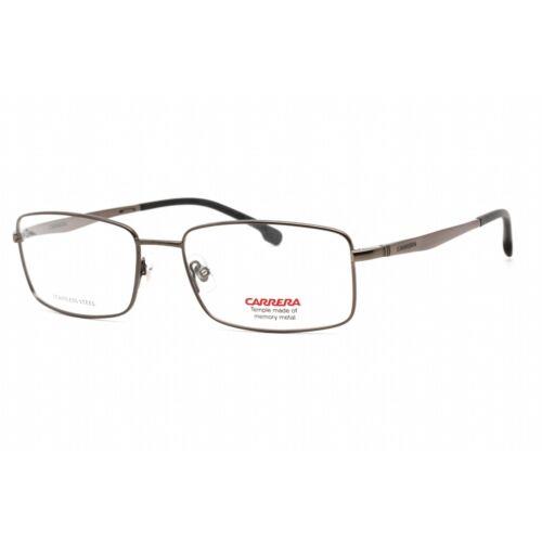 Carrera Unisex Eyeglasses Matte Ruthenium Metal Rectangular Carrera 8855 0KJ1 00