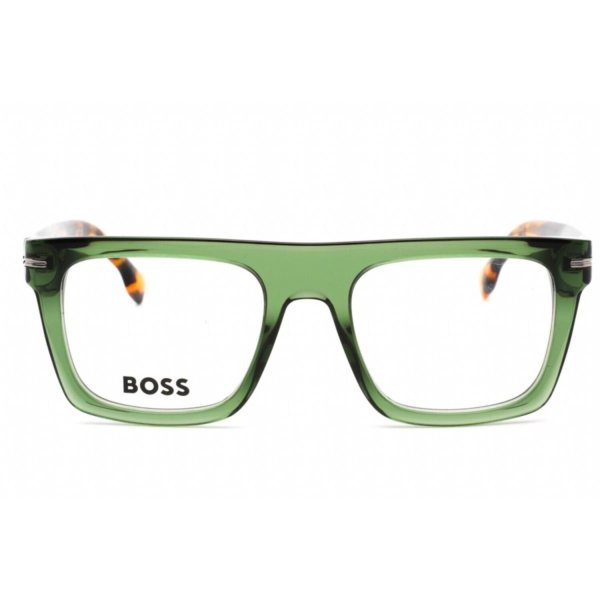 Hugo Boss Boss 1597 Xgw Eyeglasses Green Havana Frame 52mm