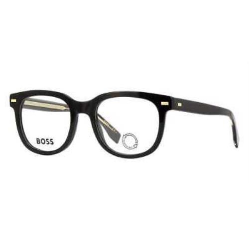 Hugo Boss Boss 1444/N 0807 00 Eyeglasses Black Frame 52 Mm