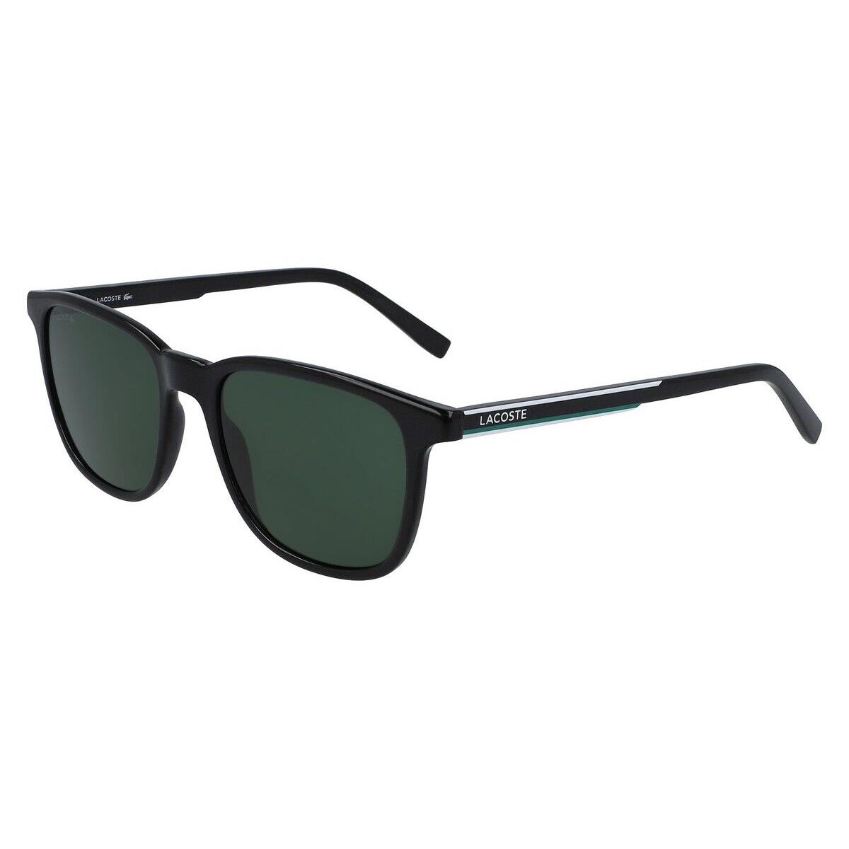 Lacoste L915S Sunglasses Men Black Rectangle 53mm