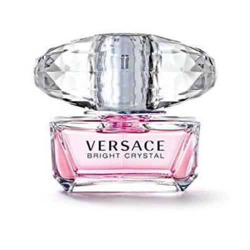 Versace Bright Crystal Eau De Toilette Spray Perfume For Women 1.7 Oz