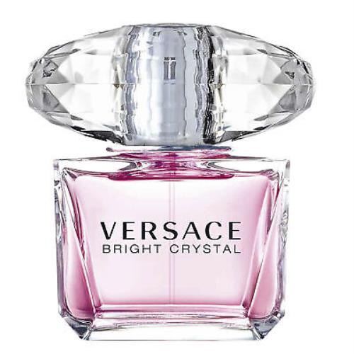 Versace Bright Crystal Eau De Toilette Spray Perfume For Women 3 oz